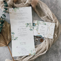 All-In-One Wedding Invitations